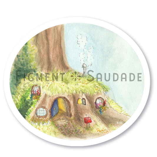 Mr. Mole's House - Vinyl Sticker
