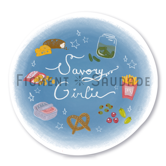 Savory Girlie - Vinyl Sticker